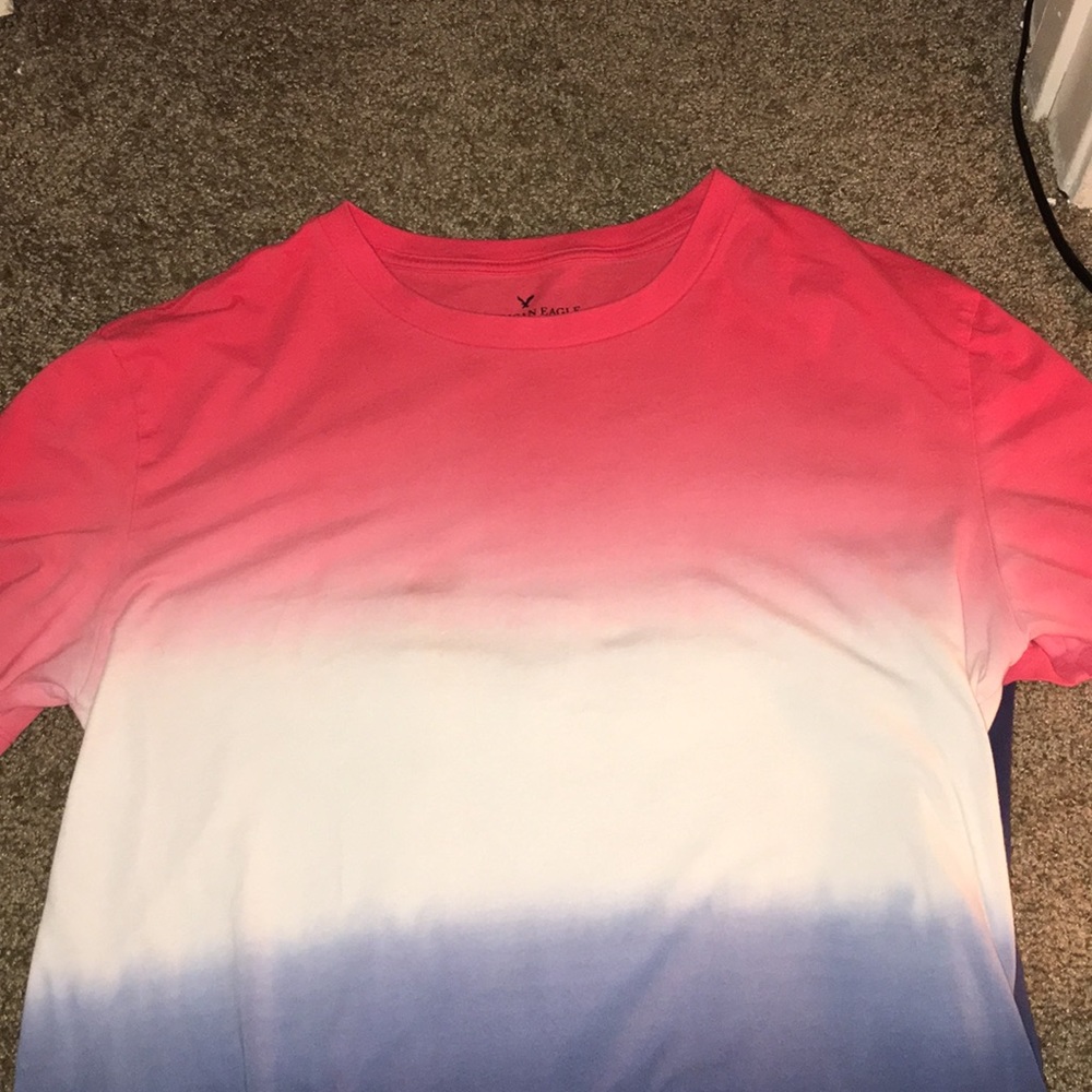 AMERICAN OMBRÉ TSHIRT AMERICAN EAGLE!!!!